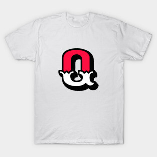 Monogram Q - Alphabet Scrapbooking Red/White Circus Style T-Shirt