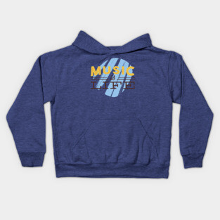 Music Is Life Kids Hoodie