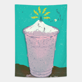 Milkshake Antenna Tapestry