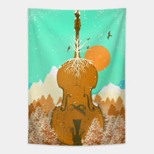 NATURE CELLO Tapestry