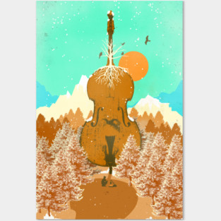 NATURE CELLO Posters and Art