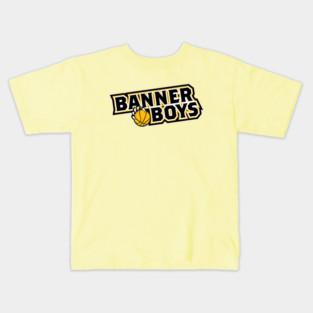 Banner Boys Wordmark Logo Kids T-Shirt