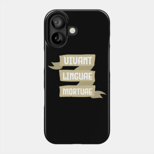 Vivant Langue Mortuae Phone Case