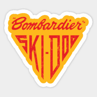 Bombardier Ski Doo Sticker