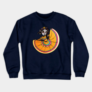Day of the Dead Dancer Crewneck Sweatshirt