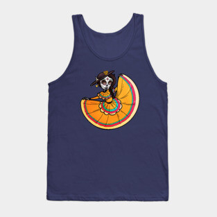 Day of the Dead Dancer Tank Top