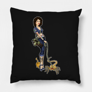 Out for a Walk Pillow