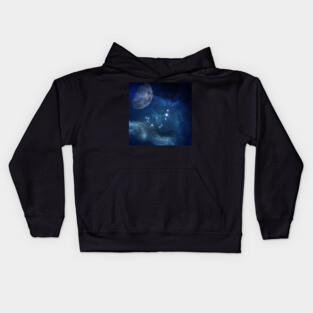 Zodiac signs capricorn Kids Hoodie
