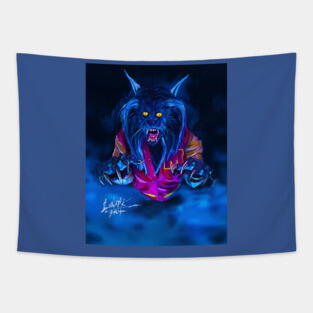 Thriller werewolf Tapestry