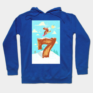 SNOWBOARDING SEVEN Hoodie