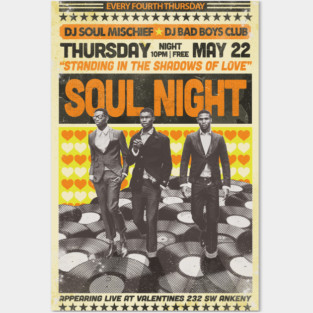 VINTAGE SOUL NIGHT Posters and Art