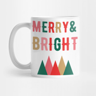 Merry Christmas - Merry and Bright Mug