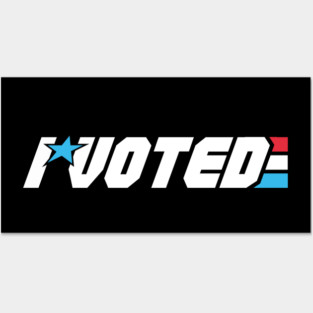 voting is half the battle Posters and Art