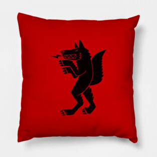 werewolf man wolf Pillow