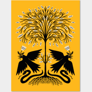 raven wood Posters and Art