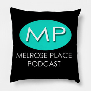 Melrose Place Podcast Logo Pillow