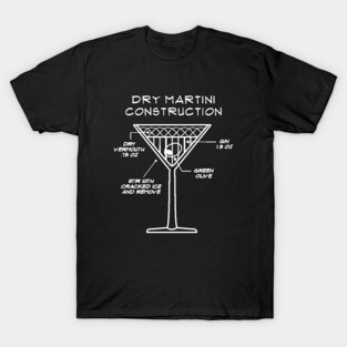 Dry Martini Construction T-Shirt
