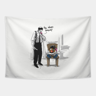 Stuck In The Middle With You Tapestry