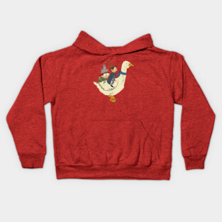 Gooseback Ride - Over the Garden Wall Kids Hoodie