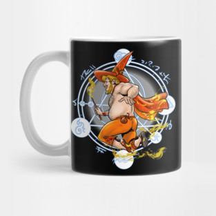 Witch Boy Fire Mug