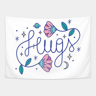 hugs Tapestry