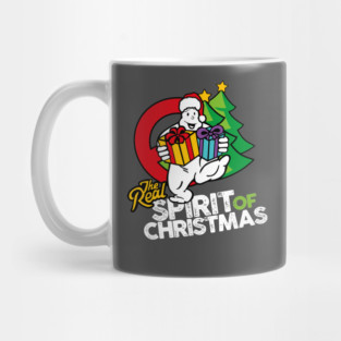 NEGB SPIRIT OF CHRISTMAS (WHITE TEXT) Mug