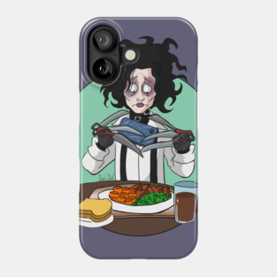 Edward ScissorHands Foodstagram Phone Case