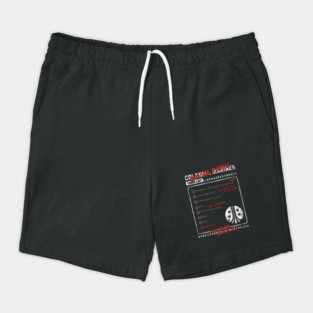 Ultimate Badass Checklist Shorts