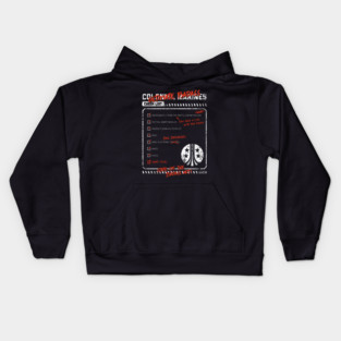 Ultimate Badass Checklist Kids Hoodie