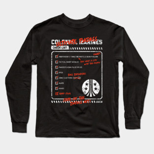 Ultimate Badass Checklist Long Sleeve T-Shirt