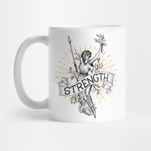 lady strength Mug