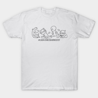 OVERCOME CHIHOKO [WHITE] T-Shirt