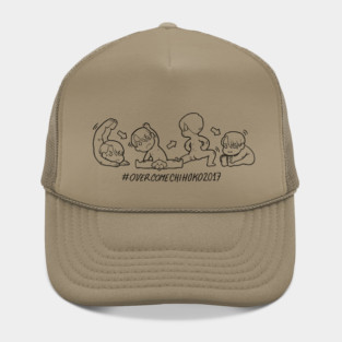OVERCOME CHIHOKO [WHITE] Hat