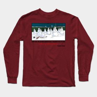 Merry Christmas from Dwight Schrute Long Sleeve T-Shirt