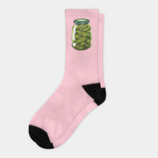 Pickles in a jar Socks