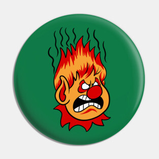 Miser brothers - Heat miser Pin