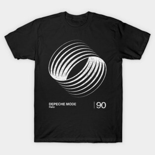 Depeche Mode / Halo / Minimalist Graphic Artwork Design T-Shirt