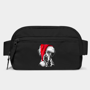 Santa Catahoula Leopard Dog Christmas dog Bag