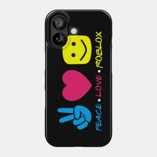 Roblox Peace Love Phone Case