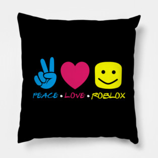 Roblox Peace Love Pillow