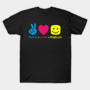 Roblox Peace Love T-Shirt