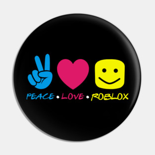 Roblox Peace Love Pin