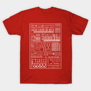 Music Producer and Synthesizer lover T-Shirt