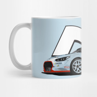 Veloster N TCR Race Car Mug