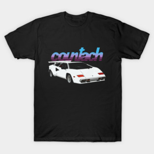 White Countach T-Shirt