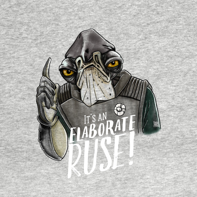 It's An Elaborate Ruse! : Admiral Raddus by TreemanMorse