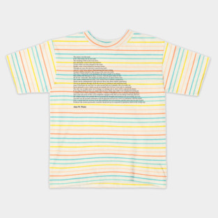 Alan W. Watts Quotes Kids T-Shirt