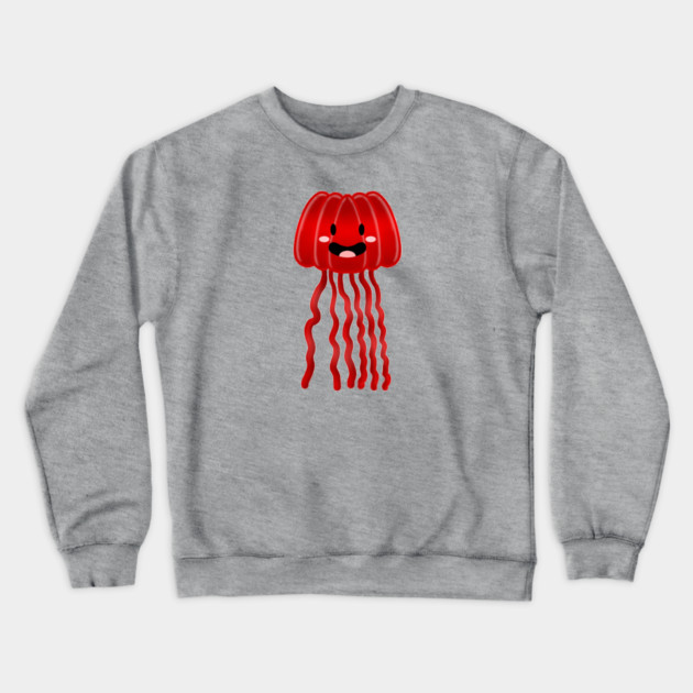JELLY FISH Crewneck Sweatshirt by droidmonkey