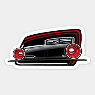 Scarab Motorsports Rat Rod Logo Sticker