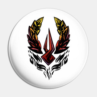 In the name of Hades (Colored) Pin